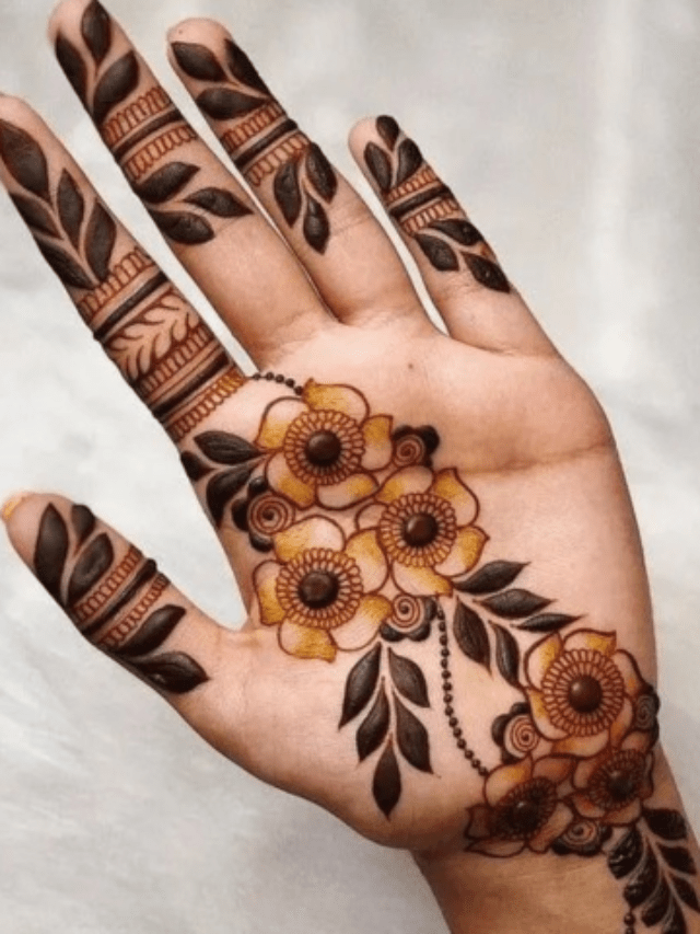 Easy Mehndi Design: आसान और सुंदर मेहंदी डिज़ाइन: हर मौके के लिए परफेक्ट