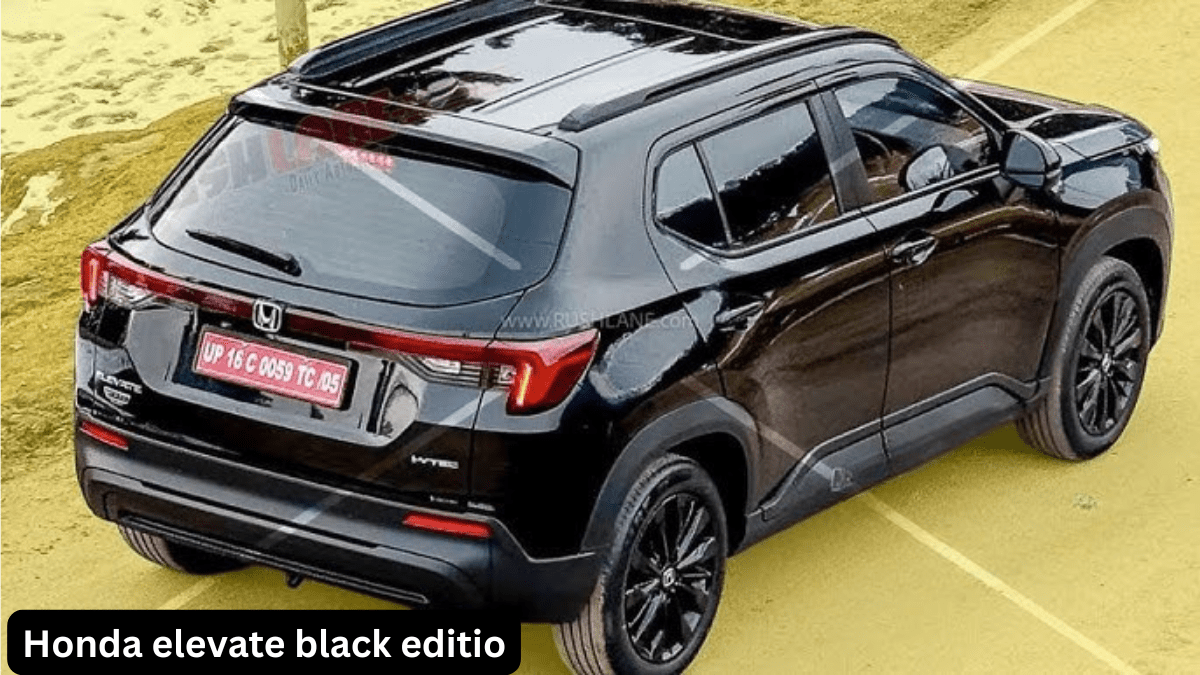 Honda elevate black editio