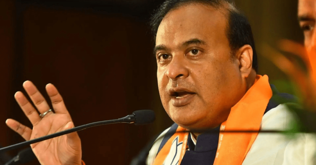 हिमंत बिस्वा सरमा का आधिकारिक कार्यक्रम के दौरान संबोधन