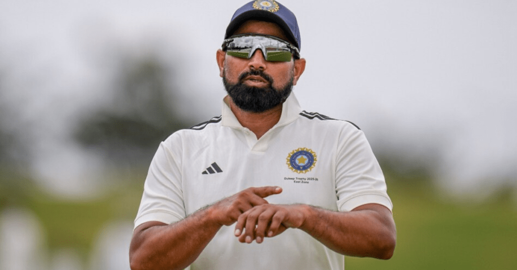 रंजी ट्रॉफी सेमीफाइनल 2026 के दौरान मैदान पर खेलते खिलाड़ी