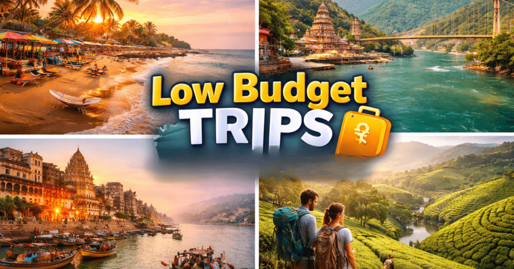 Low Budget Trips – कम खर्च में घूमने की बेस्ट जगहें और बजट ट्रैवल आइडिया